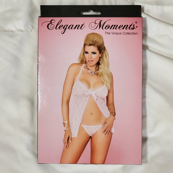 BEAUTIFUL PLUS SIZE LACE BABYDOLL - Picture 2 of 5